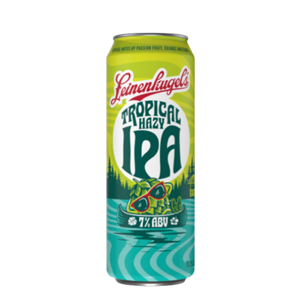Take the tropics up North with Leinenkugel’s Tropical Hazy IPA! With bursting notes of passion fruit, guava, and a balanced citrus bitterness, this approachable hazy IPA comes in at 7% ABV, and is sure to be a hit year round.